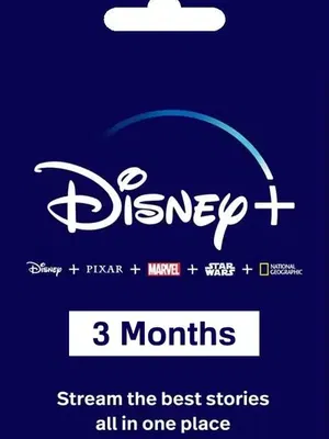 Disney+ 3 Month Subscription Key