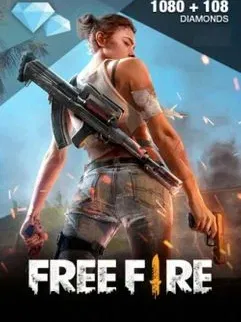 Free Fire 1080 + 108 Diamonds