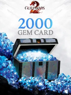 Guild Wars 2 Gem Card 2000