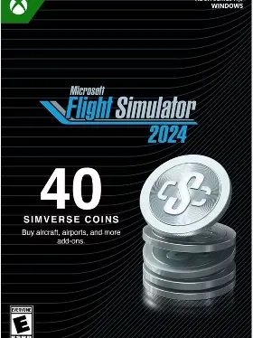 Microsoft Flight Simulator 2024 40 Simverse Coins