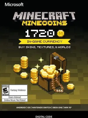 Minecraft: Minecoins Xbox Pack 1720 Coins