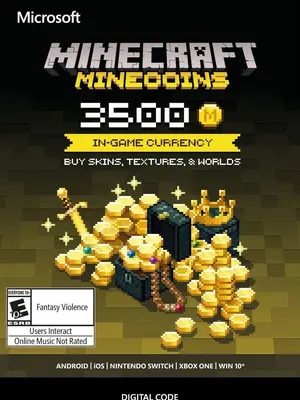 Minecraft: Minecoins Xbox Pack 3500 Coins