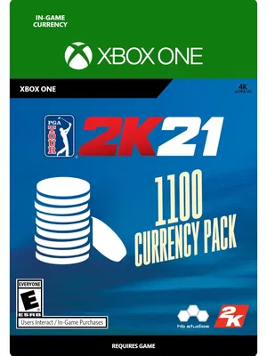 PGA Tour 2K21 1100 Currency Pack
