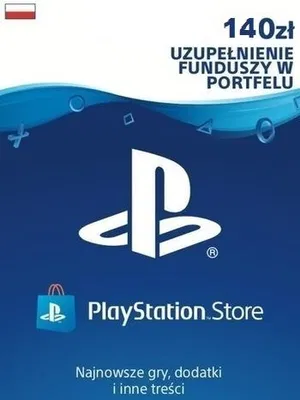 PlayStation Network Card 140 PLN (PL) PSN POLAND