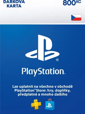 PlayStation Network Card 800 CZK (CZ) PSN CZECH REPUBLIC