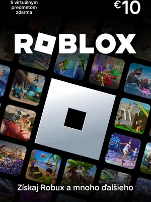 Roblox Gift Card Digital Code 10 EUR