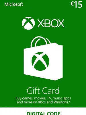 Xbox Live Gift Card 15 EUR EUROPE