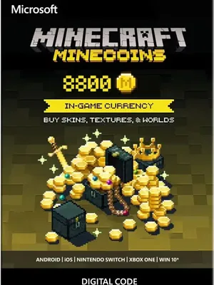 Minecraft: Minecoins Xbox Pack 8800 Coins