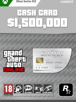 GTA Online: Great White Shark Cash Card