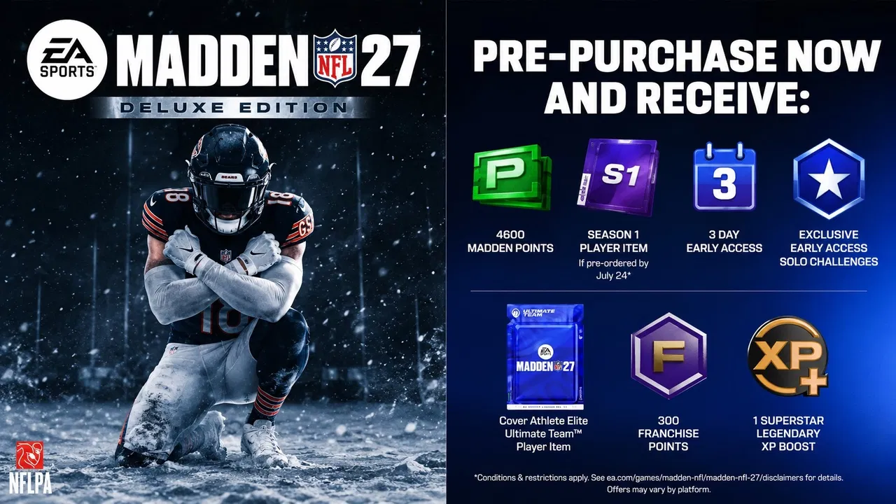 Madden NFL 27 Deluxe Edition PRE-PURCHASE