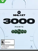 NHL 27 POINTS - 3000 POINTS